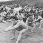 三井芦別保育園お相撲さんがやって来た1955