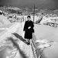新生町冬の道1958